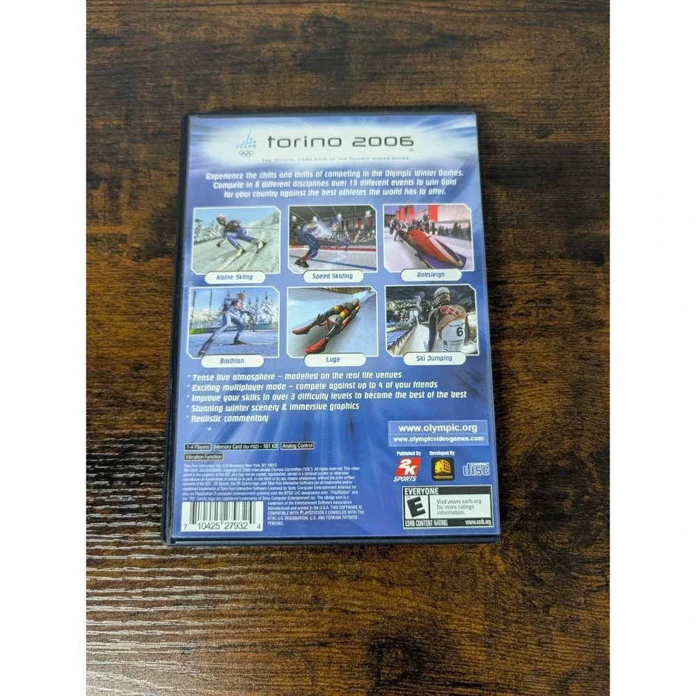 Torino 2006 (Sony PlayStation 2, 2006) PS2‎ Complete TESTED!